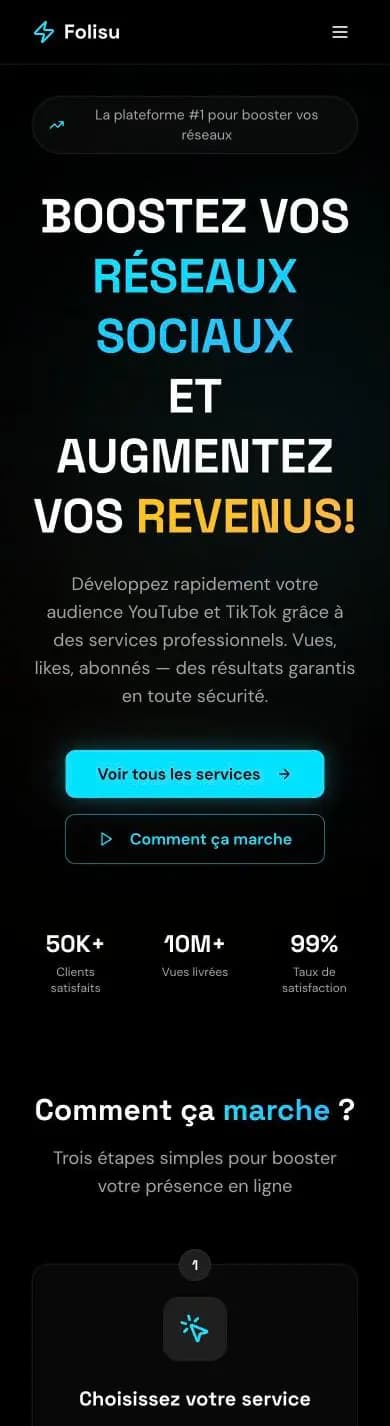 Folisu — version mobile